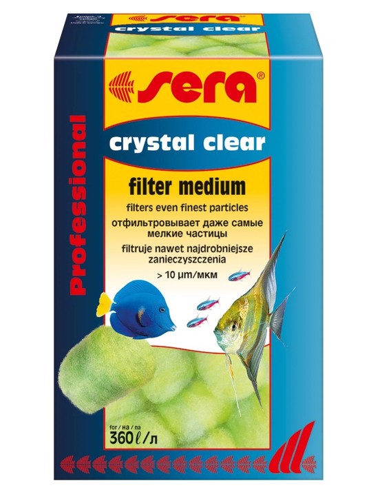Фильтрующий материал для кристально чистой воды "Crystal Clear Professional", 12 шт