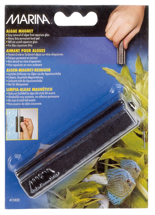 Скребок магнитный для аквариума Algae Magnet Medium