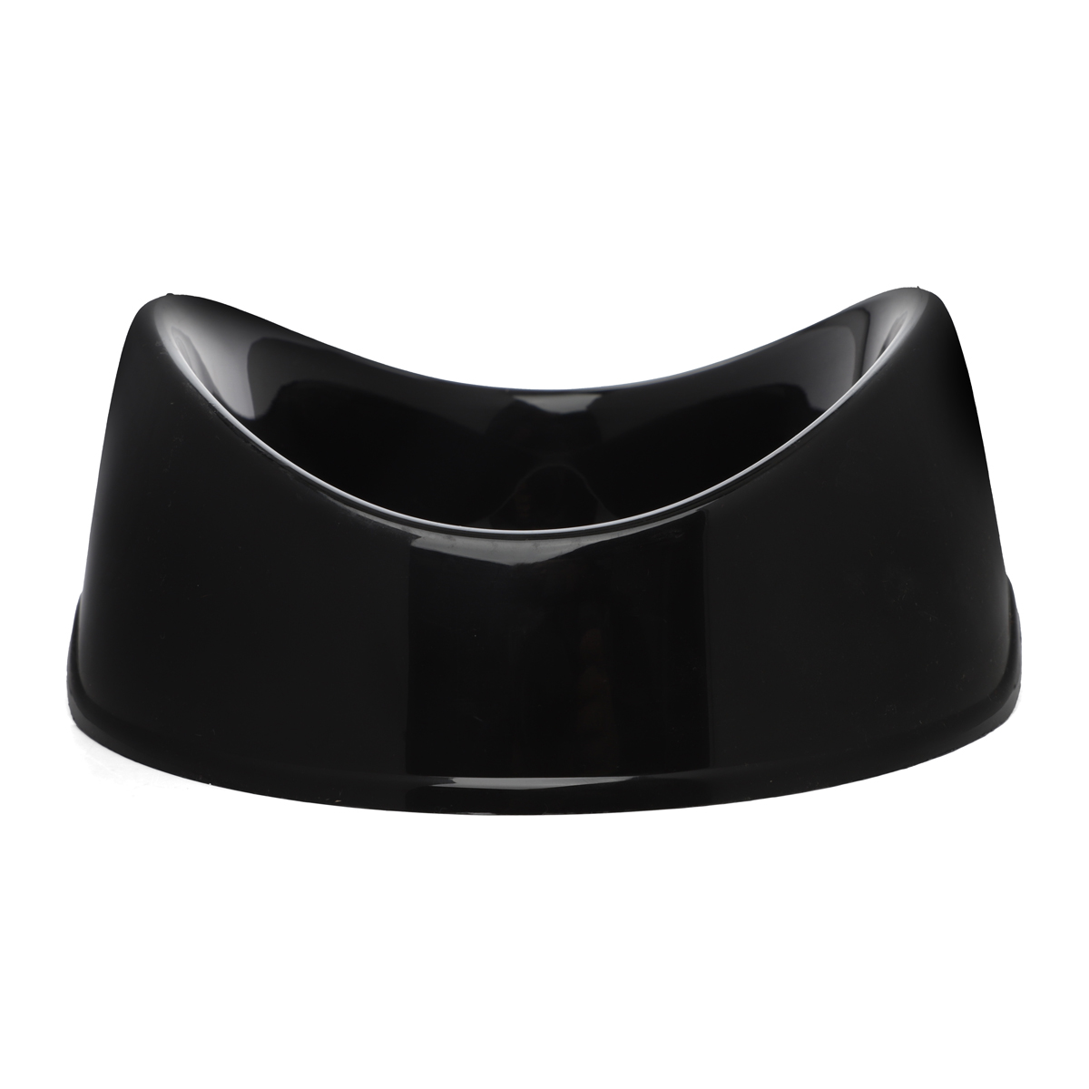 Миска пластиковая "Инь Ян", черная, 0,4л 3