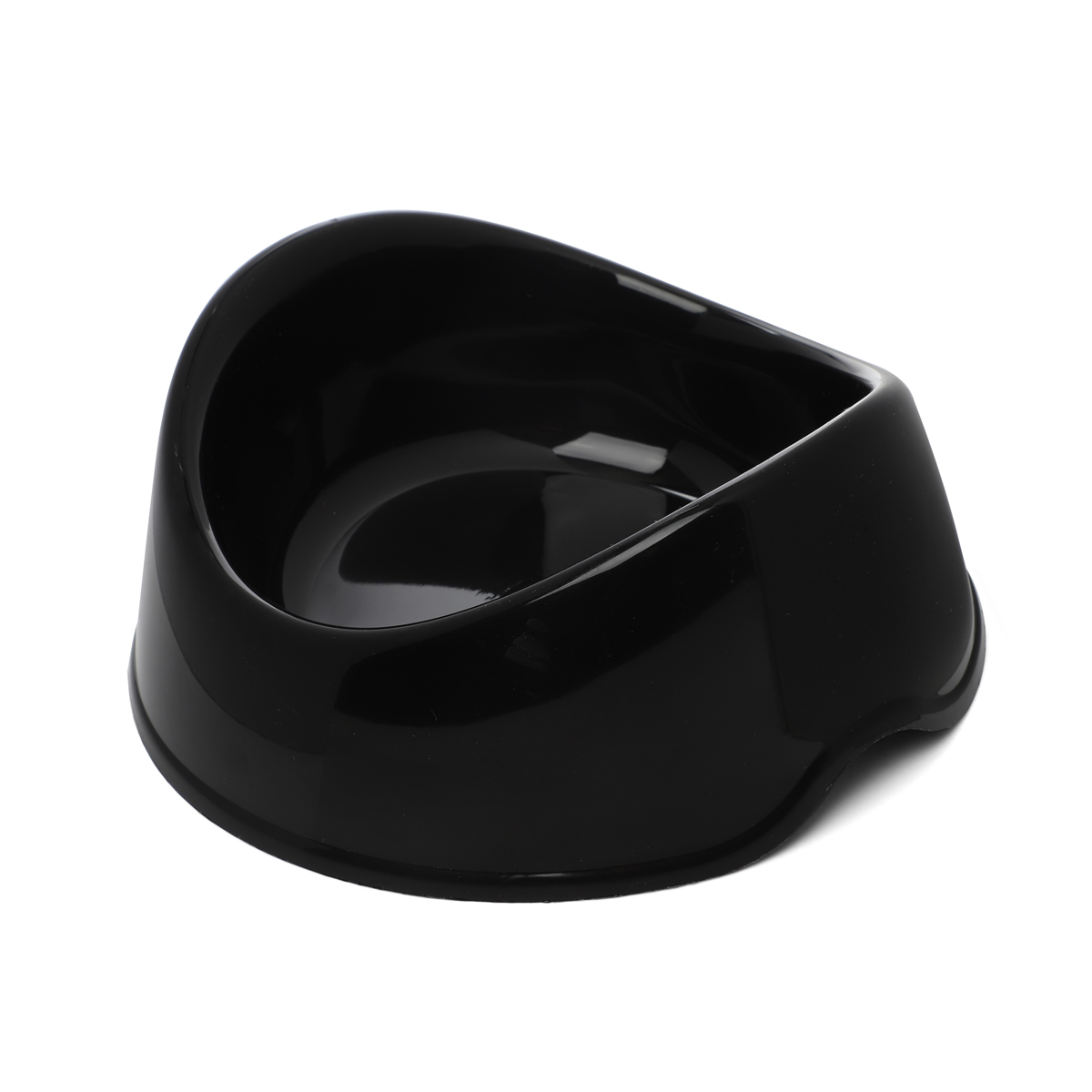 Миска пластиковая "Инь Ян", черная, 0,4л 4