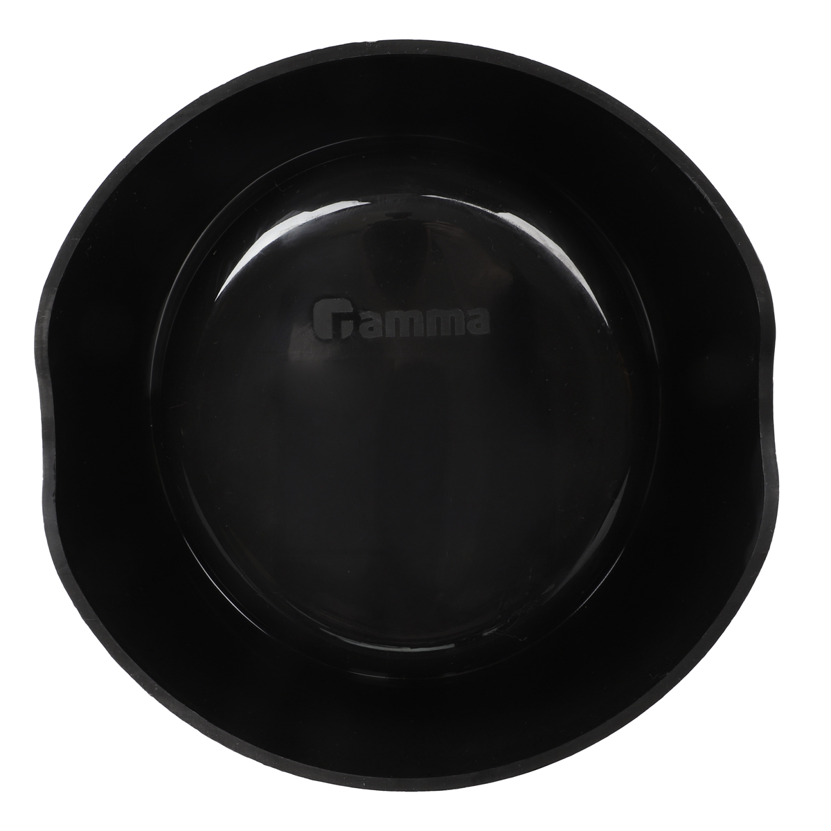 Миска пластиковая "Инь Ян", черная, 0,4л 6