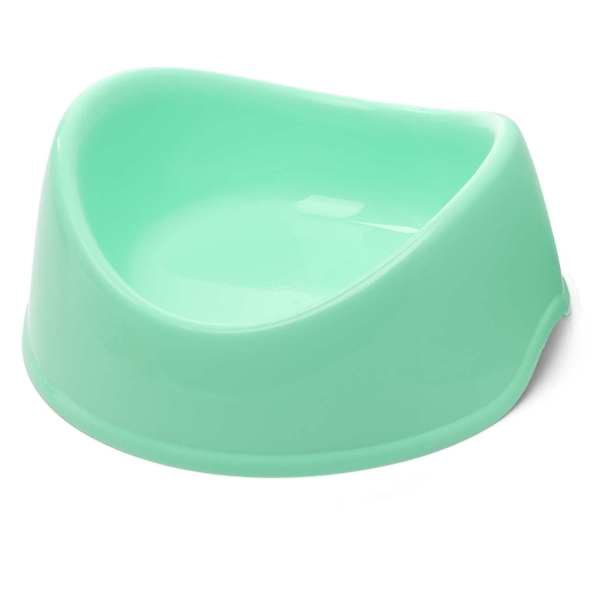 Миска пластиковая "Бисквит", бирюзовая, 0,15л 3