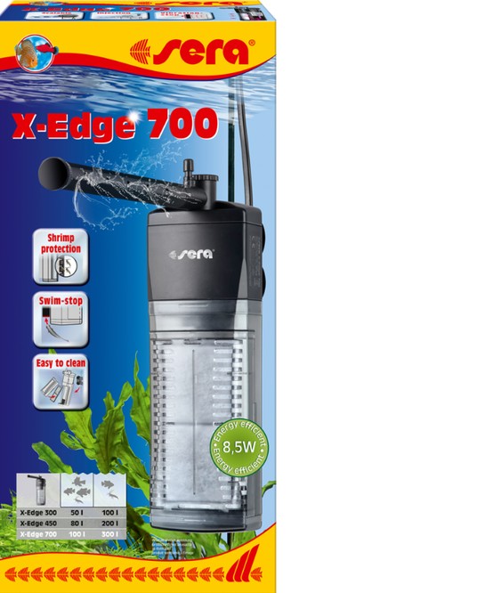 Фильтр внутренний для аквариума до 100 л, "X-Edge 700", 700 л/час