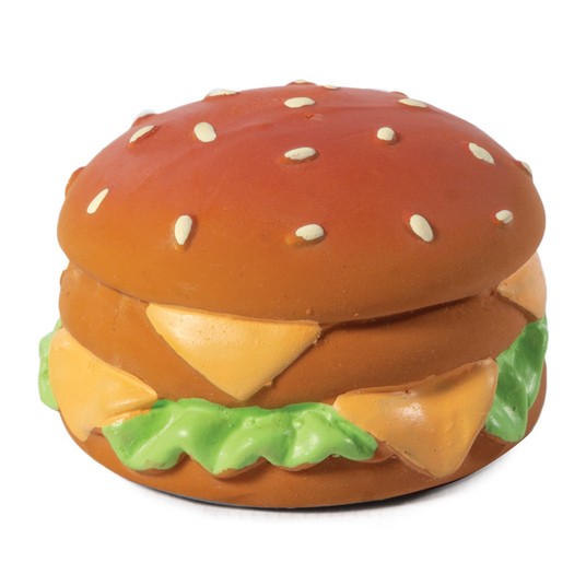 Игрушка для собак мелких пород из латекса "Чизбургер", d60мм, серия MINI DOGS