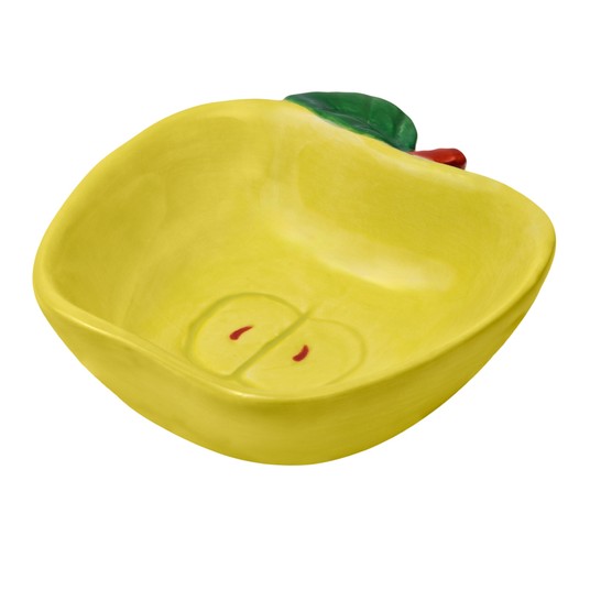 Кормушка для рептилий "Яблочко", салатовая, 0,065л, 90*85*30мм