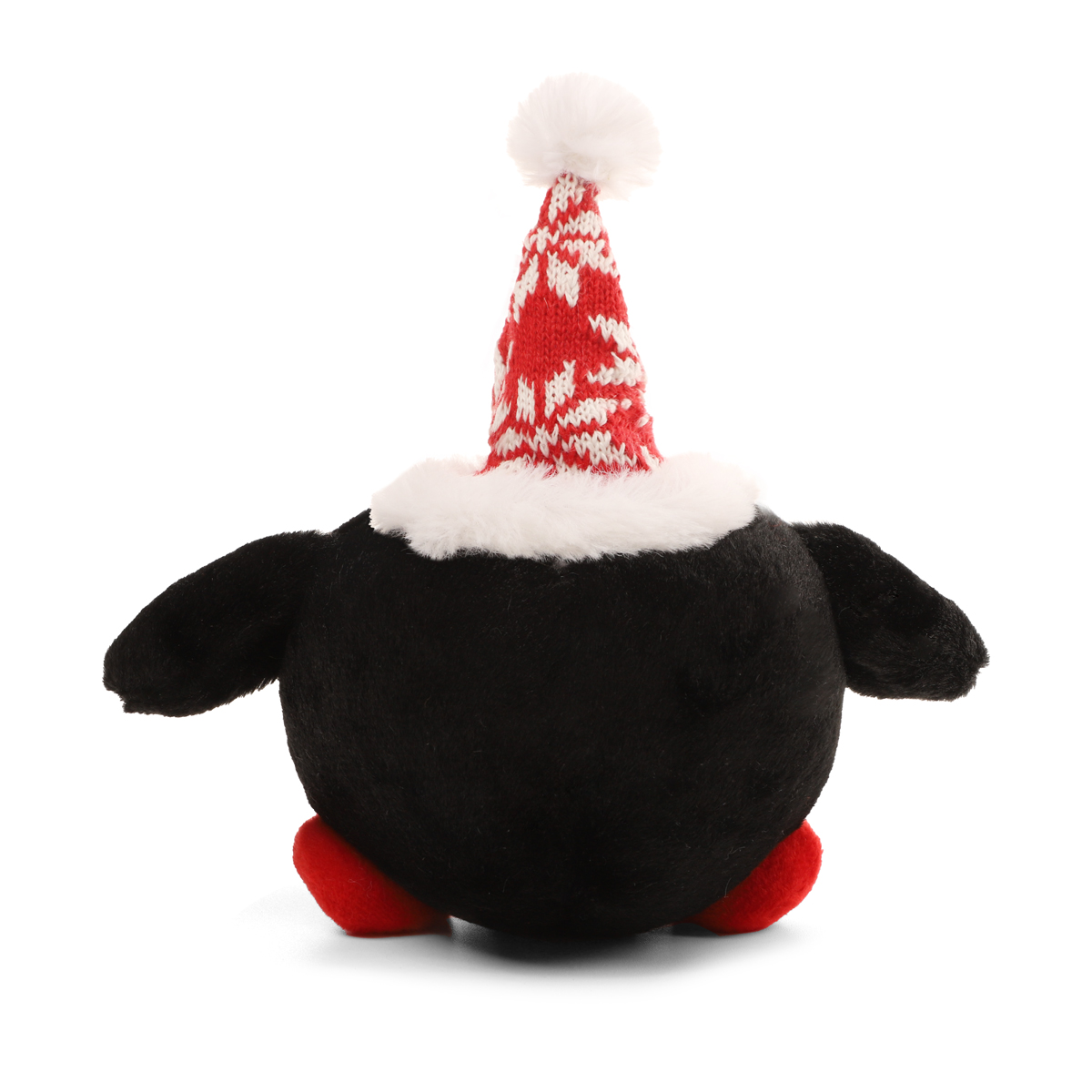 NEW YEAR Игрушка мягкая для собак "Пингвин с мячом", 170мм 2