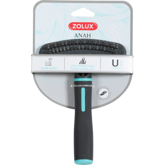 Расческа-грабли двухрядные для собак NEW