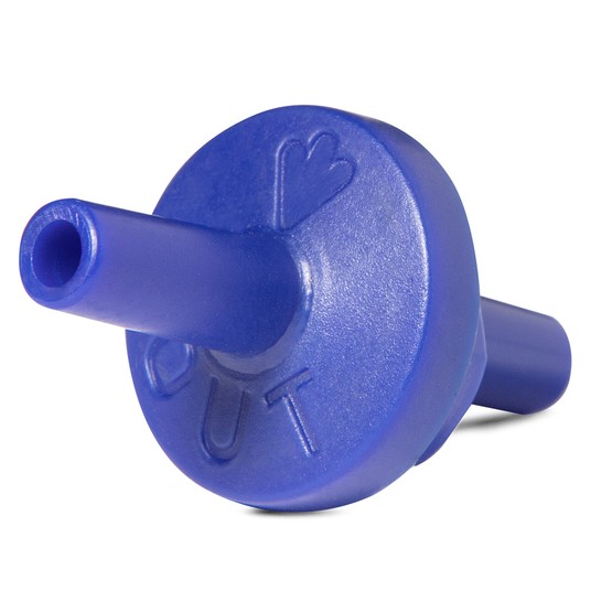 Обратный клапан для шланга диковидный d4*35мм (пакет 10шт)