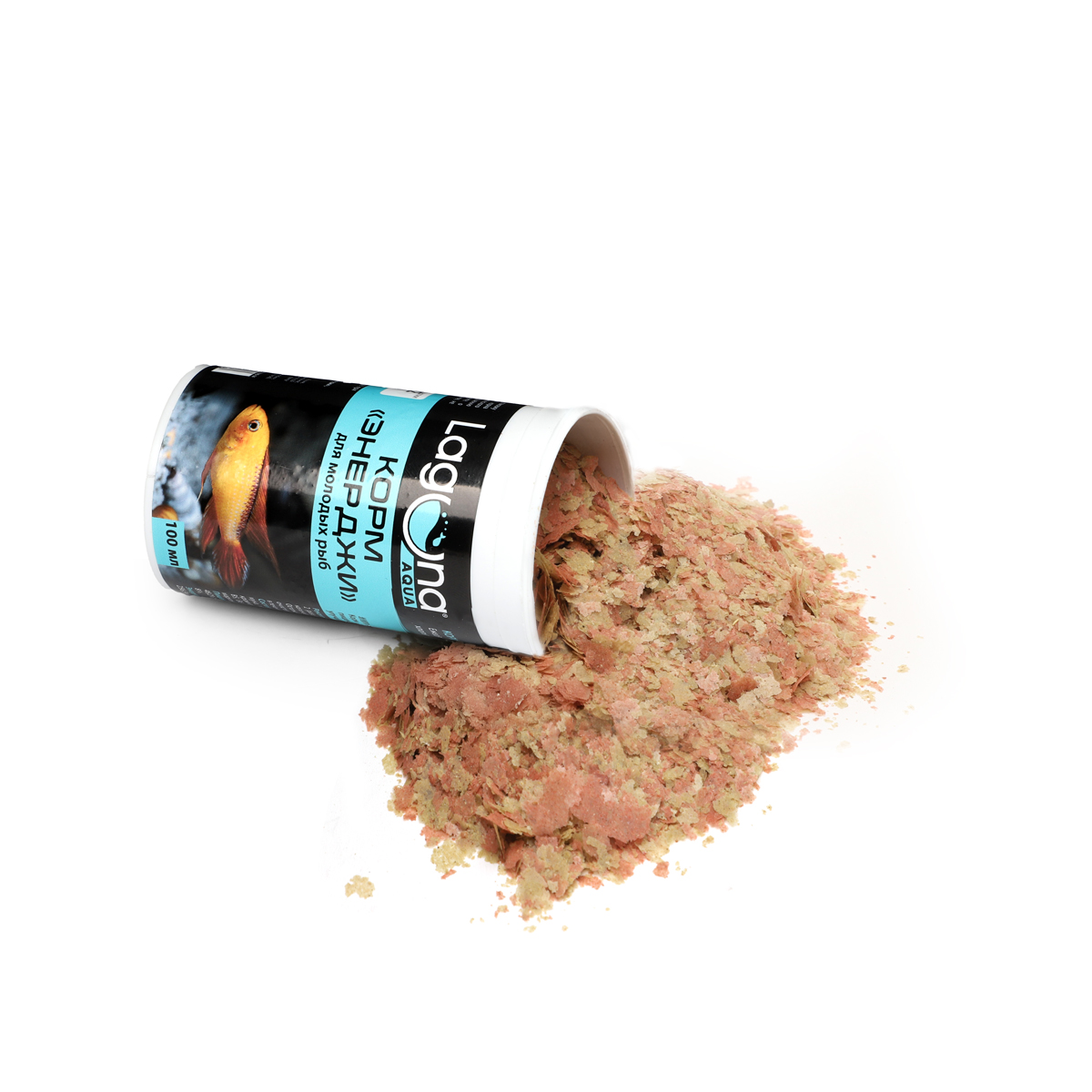 Корм для молодых рыб "Энерджи", хлопья, 100мл, 20г 6