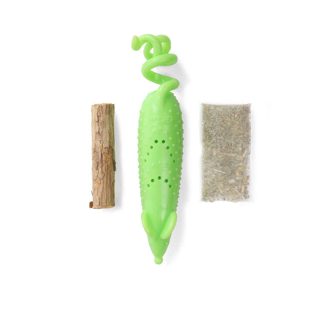 Игрушка для кошек Мышка резиновая 16,5 см, серия REFILLABLE CATNIP 4